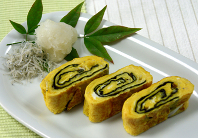 しらす入り卵焼き